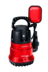 Einhell Tauchpumpe GH-SP 2768 (270 W, max. 6800 l/h, 5 m Eintauchtiefe, max. 35 °C, stufenlos einstellbarer Schwimmschalter, Tragegriff) -