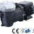 Profi Leis Filterpumpe 9 m³ Leistung 350 Watt Poolpumpe Schwimmbadpumpe Pumpe -