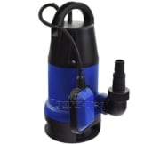 Agora-Tec® Schmutzwasser Tauchpumpe dirty water 900W mit max: 0,9 bar und max: 14000l/h -