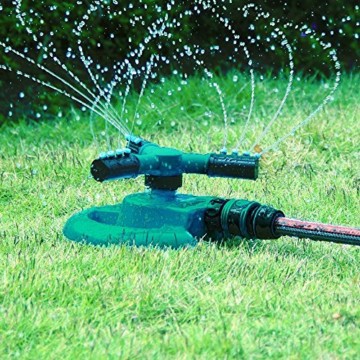 Garten Sprinkler Automatische Rasen Wasser Sprinkler 360 Grad