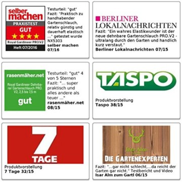 Royal Gardineer Flexschlauch Dehnbarer Gartenschlauch Pro V2 5 Bis 15m Flexibler Schlauch Pumpen Welt