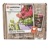 GARDENA 1407-20 city gardening Balkon Bewässerung, ideal zur vollautomatischen Bewässerung von Blumenkästen, für 5-6 Blumenkästen, einfache Auswahl der Bewässerungsdaten aus 13 Festprogrammen. - 1