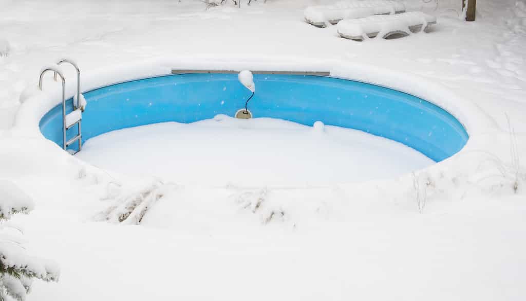 So wird der Pool im Winter versorgt